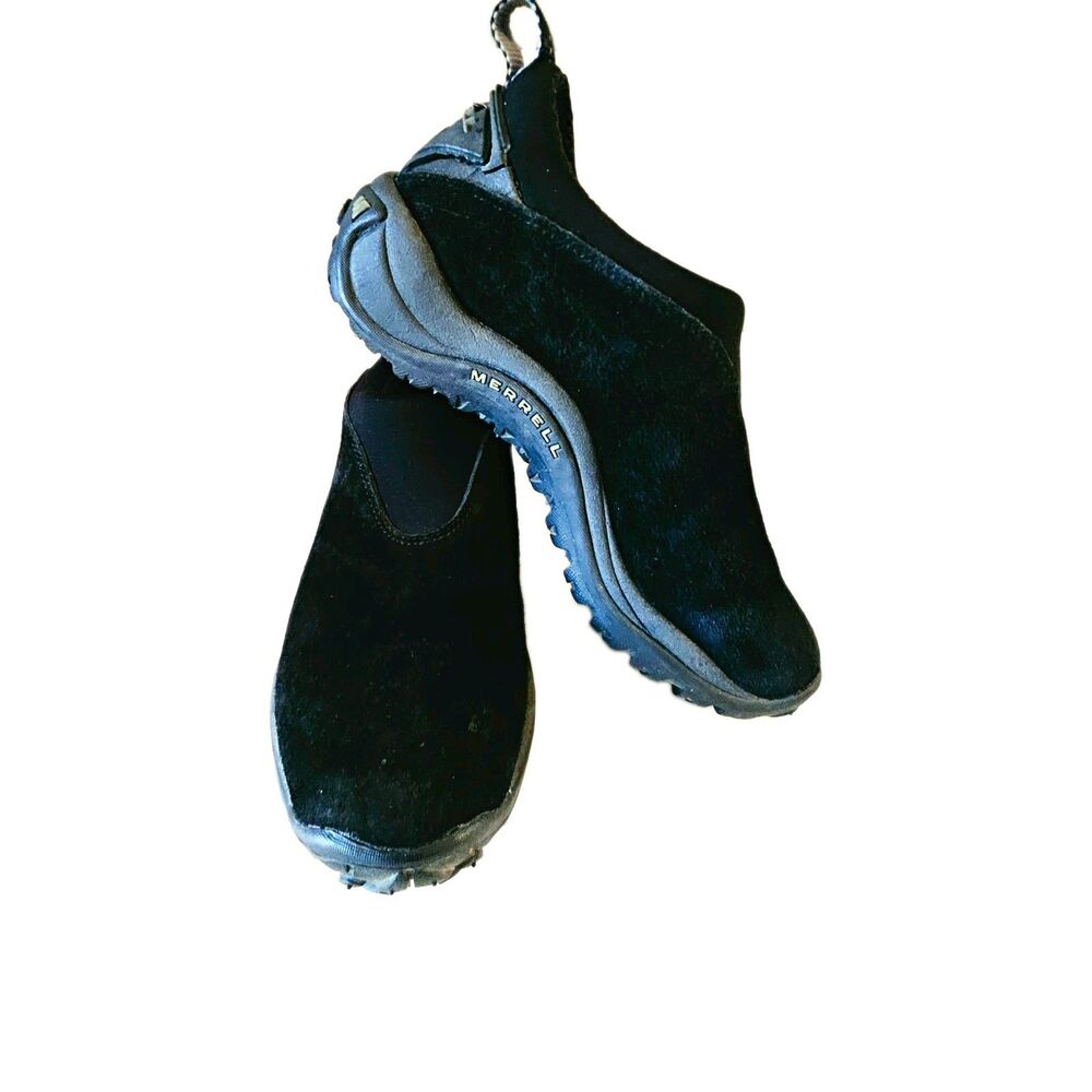 Merrell Orbit Moc Women's Black Slip-On Low Top Sneakers Rubber Outsole